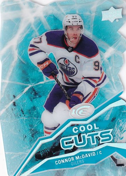 insert karta CONNOR McDAVID 22-23 UD Ice Cool Cuts číslo CC-20